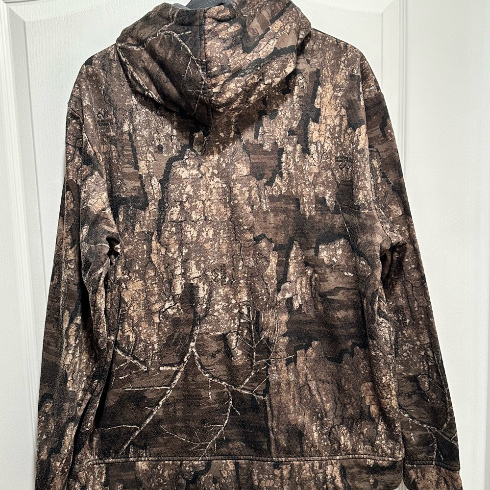 Habit Men’s Real Tree Timber Performance Camouflage Hoodie, Size Large - Picture 15 of 16